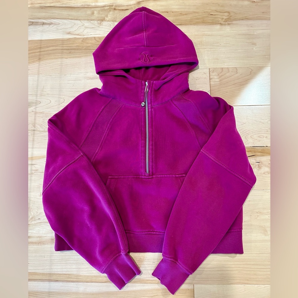 Lululemon Scuba Oversized Half zip Hoodie